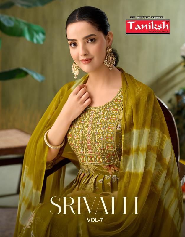 Taniksh srivalli vol 7 bombay wholesale kurti online